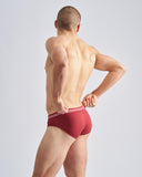 TEAMM8 Mvp Ribbed Brief - Maroon