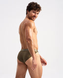 TEAMM8 Icon Sport Brief - Army