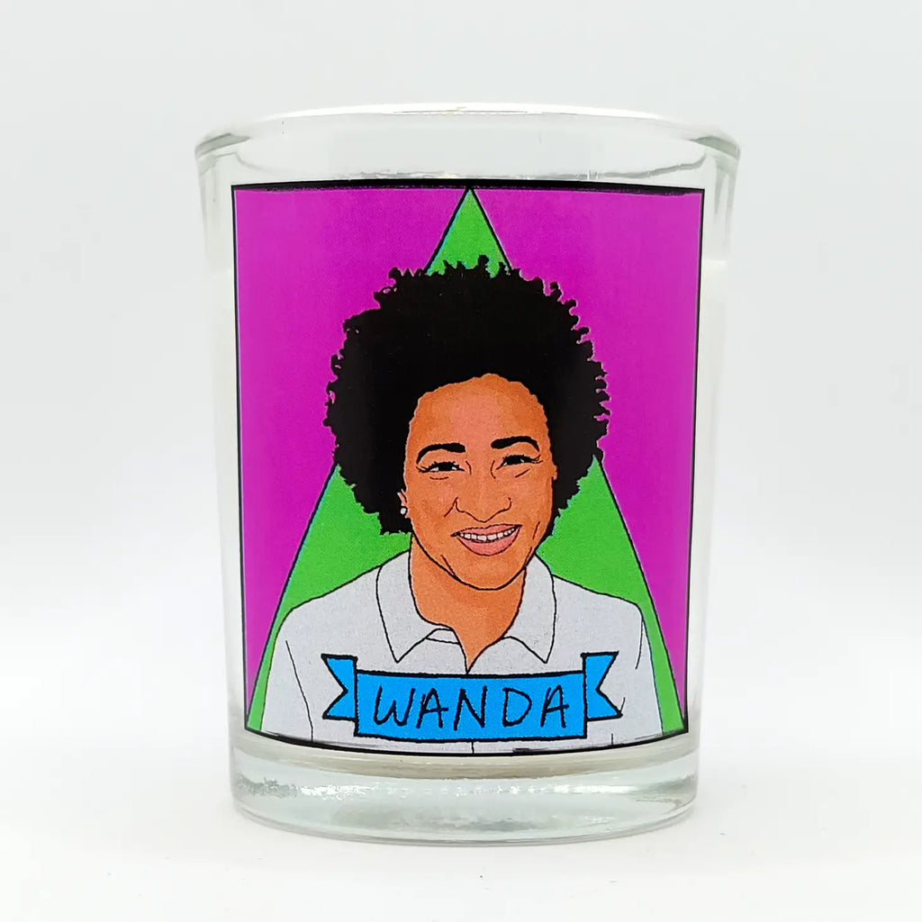 Wanda Sykes Glass Votive Candle