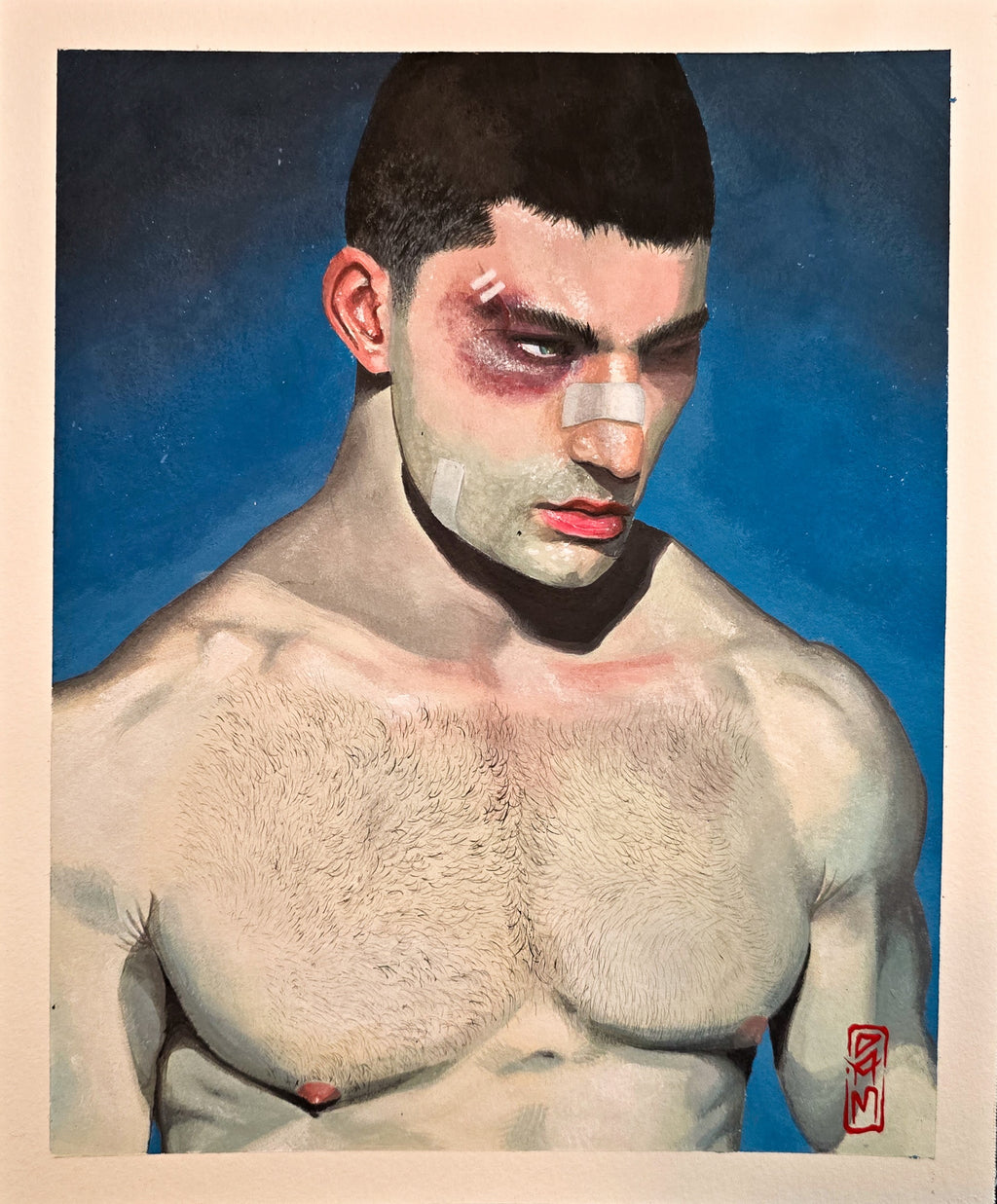 Dillon Magill, Black and Blue, 2025