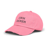 COCK SUCKER Distressed Cap in 6 colors