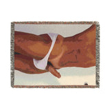 DICK OUT Woven Blanket bY CHUCK X CULTUREEDIT