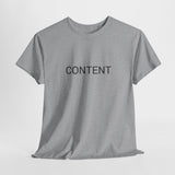 CONTENT TEE BY CULTUREEDIT AVAILABLE IN 13 COLORS