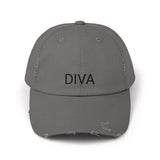 DIVA Distressed Cap in 6 colors