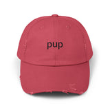 PUP Distressed Cap in 6 colors