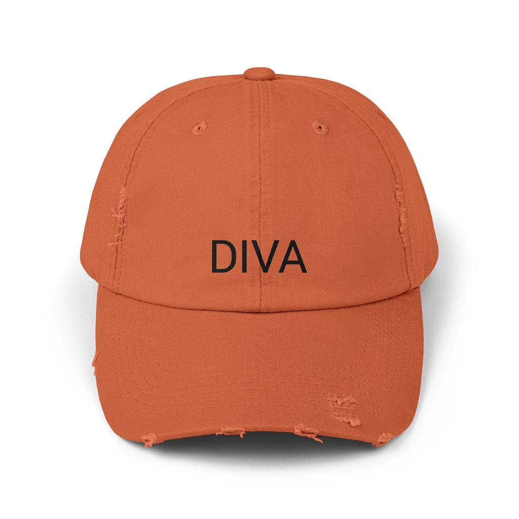 DIVA Distressed Cap in 6 colors