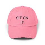 SIT ON IT Distressed Cap in 6 colors