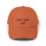 EAST SIDE GAY Distressed Cap in 6 colors