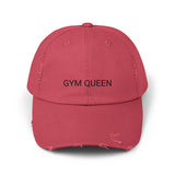 GYM QUEEN Distressed Cap in 6 colors