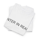 ENTER IN REAR TEE BY CULTUREEDIT AVAILABLE IN 13 COLORS