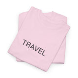TRAVEL TEE BY CULTUREEDIT AVAILABLE IN 13 COLORS