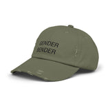 GENDER BENDER Distressed Cap in 6 colors
