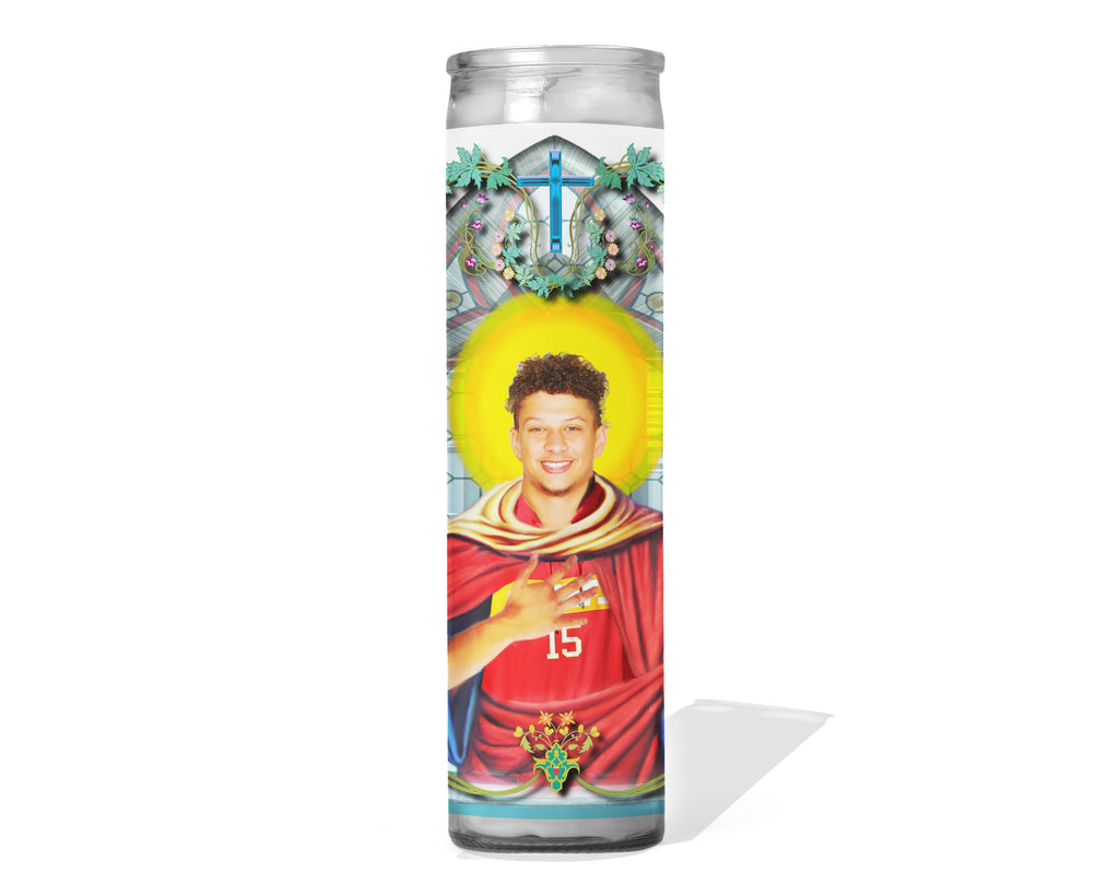 Patrick Mahomes Celebrity Prayer Candle