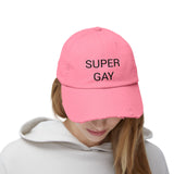 SUPER GAY Distressed Cap in 6 colors