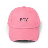 BOY Distressed Cap in 6 colors