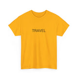 TRAVEL TEE BY CULTUREEDIT AVAILABLE IN 13 COLORS