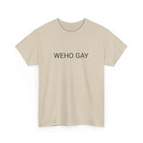 WEHO GAY TEE BY CULTUREEDIT AVAILABLE IN 13 COLORS