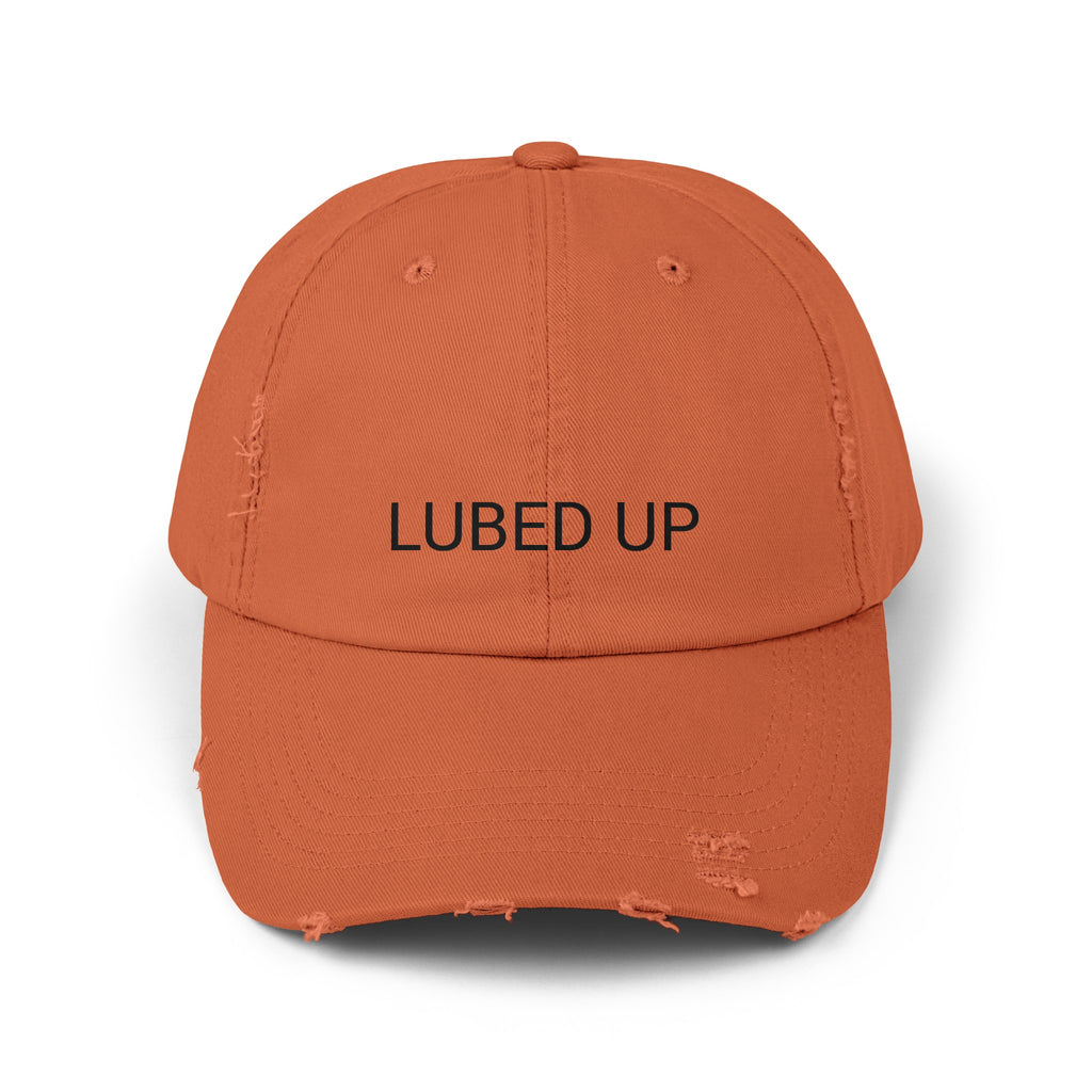 LUBED UP Distressed Cap in 6 colors