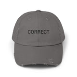 CORRECT Distressed Cap in 6 colors