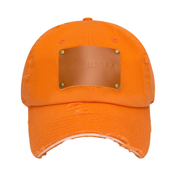 GYMNASIUM THE DISTRESSED CAP ORANGE