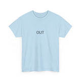 OUT TEE BY CULTUREEDIT AVAILABLE IN 13 COLORS