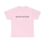 ENTER IN REAR TEE BY CULTUREEDIT AVAILABLE IN 13 COLORS
