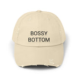 BOSSY BOTTOM Distressed Cap in 6 colors