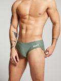 The Atmos Swimbrief by BDXY in Army Green