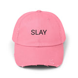 SLAY Distressed Cap in 6 colors