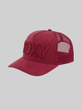 The Gaffer Trucker Cap Burgundy by BDXY