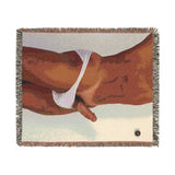 DICK OUT Woven Blanket bY CHUCK X CULTUREEDIT