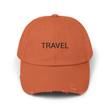 TRAVEL Distressed Cap in 6 colors
