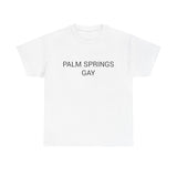 PALM SPRINGS GAY TEE BY CULTUREEDIT AVAILABLE IN 13 COLORS