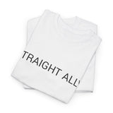 STRAIGHT ALLY TEE BY CULTUREEDIT AVAILABLE IN 13 COLORS