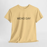 WEHO GAY TEE BY CULTUREEDIT AVAILABLE IN 13 COLORS