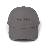 AVAILABLE Distressed Cap in 6 colors