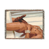 Dick Bling Woven Blanket bY CHUCK X CULTUREEDIT