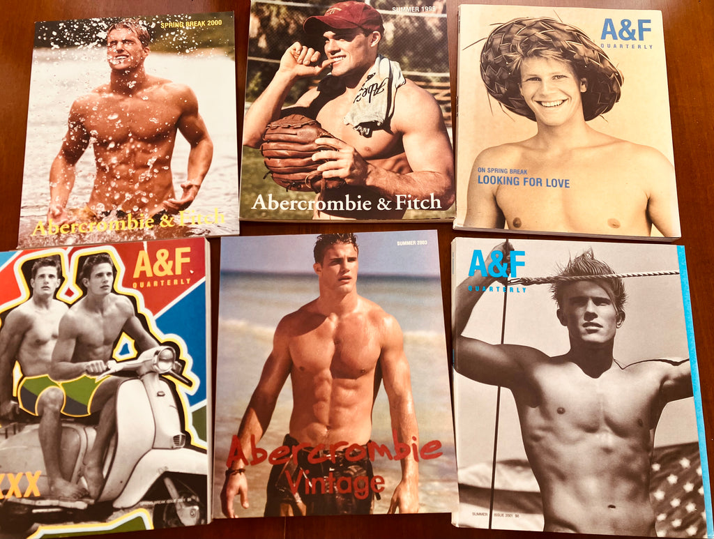 Abercrombie + Fitch catalogs 1998-2002 by Bruce Weber