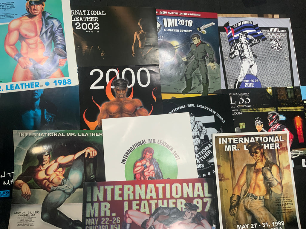 20 INTERNATIONAL MR LEATHER CONTEST POSTERS