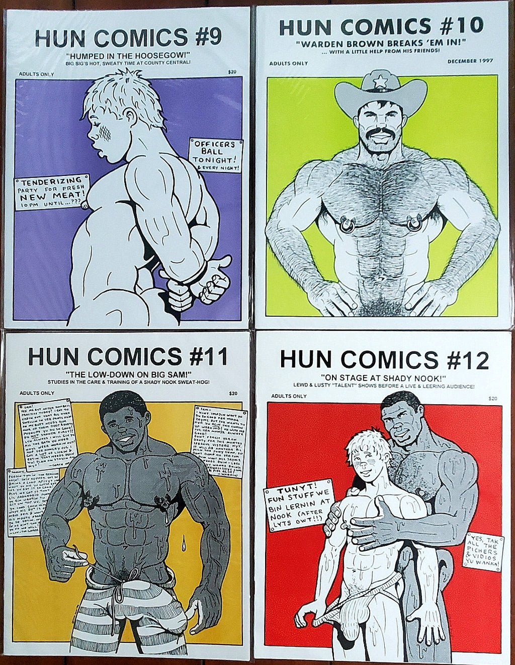 The HUN (Bill Schmelling) COMPLETE Set HUN Comics 12 Issues