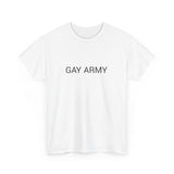 GAY ARMY TEE BY CULTUREEDIT AVAILABLE IN 13 COLORS