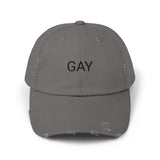 GAY Distressed Cap in 6 colors