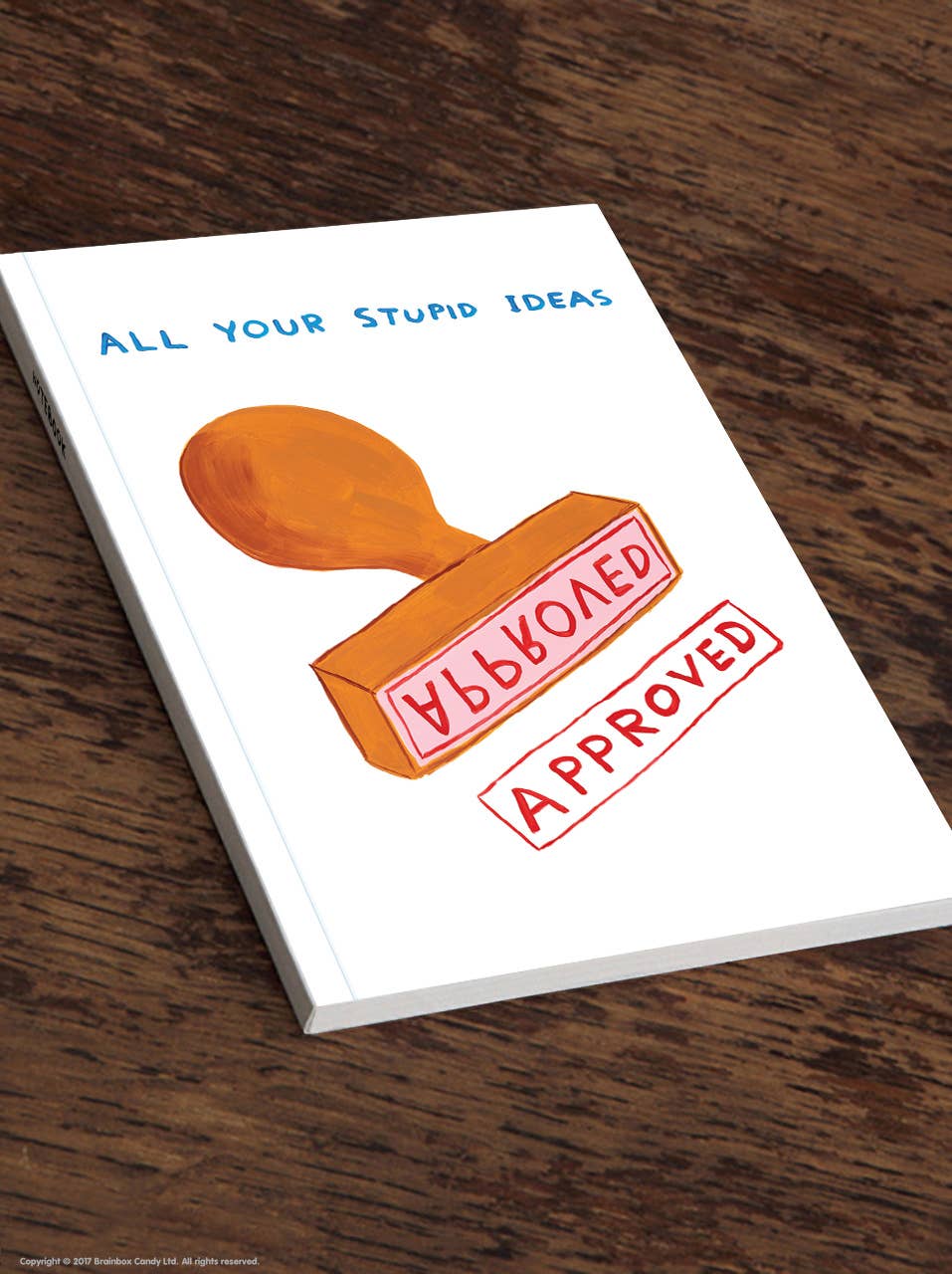 David Shrigley A5 Notebook - Your Stupid Ideas