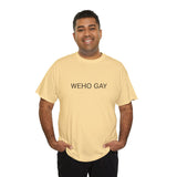 WEHO GAY TEE BY CULTUREEDIT AVAILABLE IN 13 COLORS