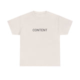 CONTENT TEE BY CULTUREEDIT AVAILABLE IN 13 COLORS