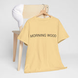 MORNING WOOD TEE BY CULTUREEDIT AVAILABLE IN 13 COLORS