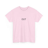 OUT TEE BY CULTUREEDIT AVAILABLE IN 13 COLORS