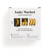Andy Warhol Banana Color Changing Ceramic Mug