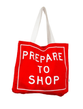 Prepare to Shop Tote Bag by Richard Tipping x third drawer down