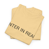 ENTER IN REAR TEE BY CULTUREEDIT AVAILABLE IN 13 COLORS